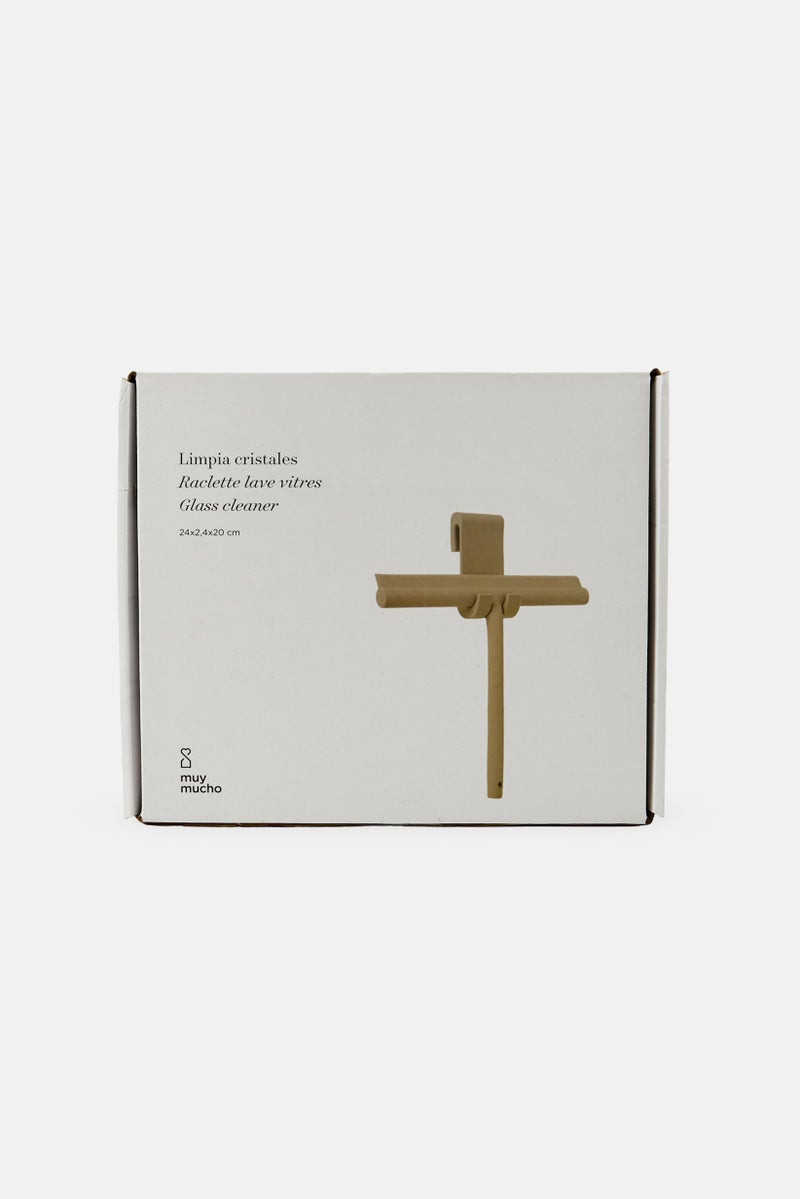 Muy Mucho Glass Cleaner 24 x 2,4 x 20 cm, Beige  - Image 1