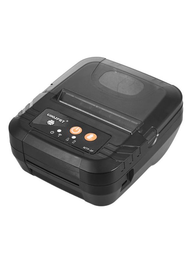 Portable Mini Wireless 80mm BT Thermal Receipt Printer High Speed Bill Ticket Printing with USB Cable Rechargeable Battery Compatible with ESC/POS Instruction Set for Android u0026 iOS u0026 Windows - Image 2