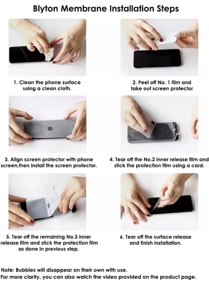 Muzz Matte Back Sticker Screen Protector for iPhone 15 Pro Max, Anti-Fingerprint & Anti-Scratch - Image 4
