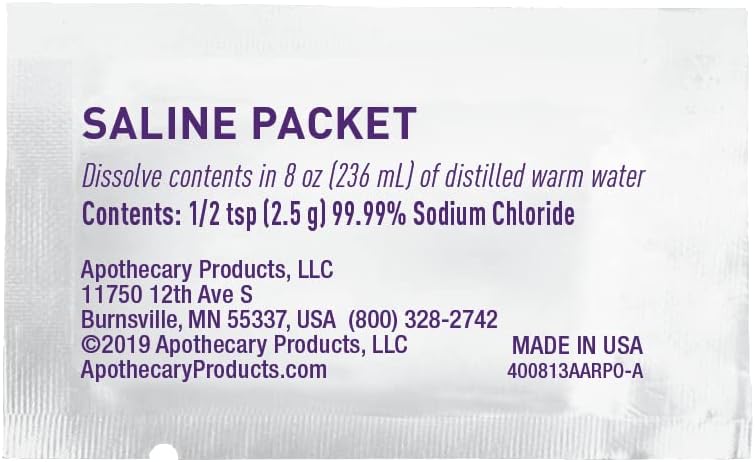 EZY DOSE Sinus and Allergy Relief Syringe Nose Rinse for Home or Travel Nasal Irrigation for Sinus Pressure and Congestion Relief Easy to Use Includes 10 Saline Packets BPA Free - Image 5