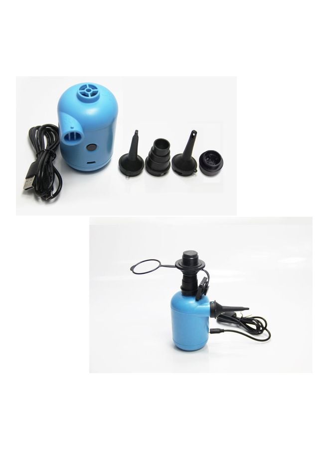Air Inflatable Pump Blue/Black 17x11cm  - Image 2