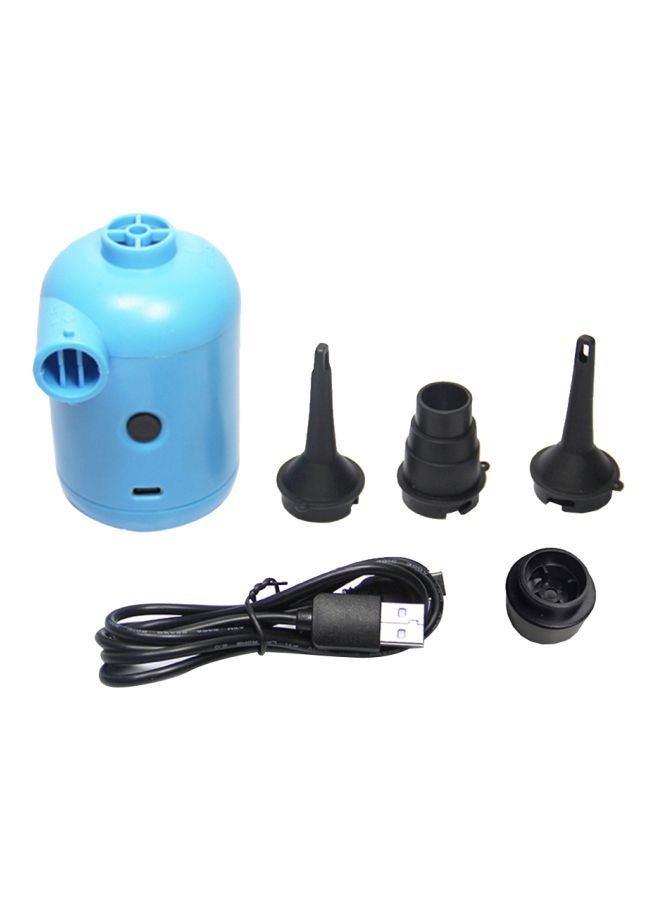 Air Inflatable Pump Blue/Black 17x11cm  - Image 1