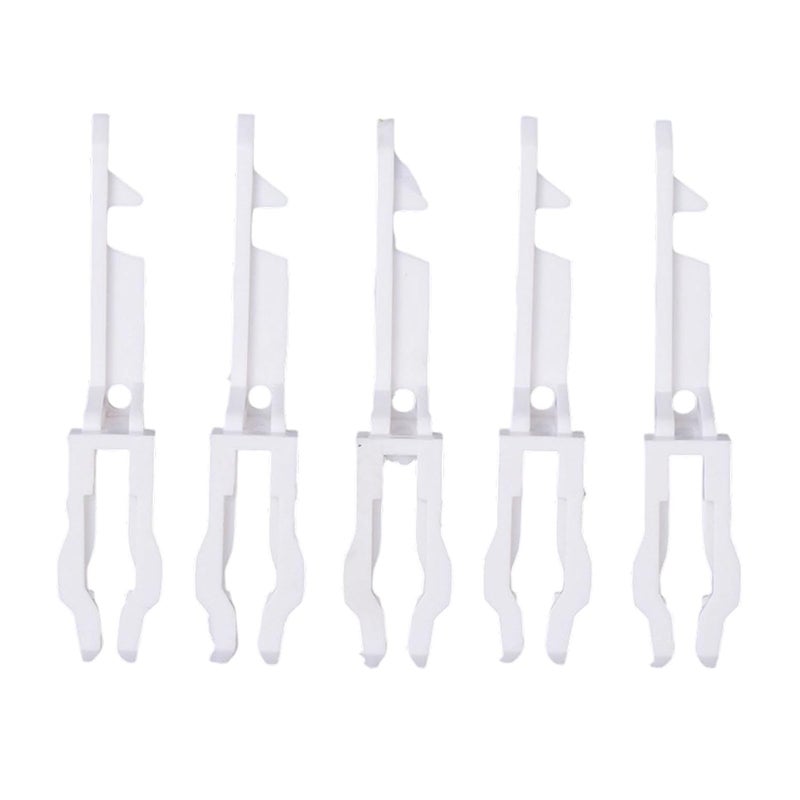 Amagogo 5 Pieces Emergency Keys Fast Activation Device Straightforward Installation Sturdy Exigency Pull Station Keys for Homeowners, White - Image 1
