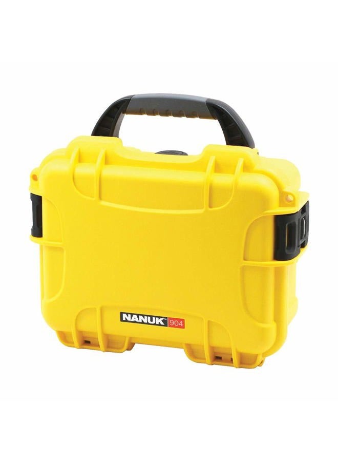 Nanuk 904 Waterproof Hard Case with Foam Insert - Yellow - Image 1