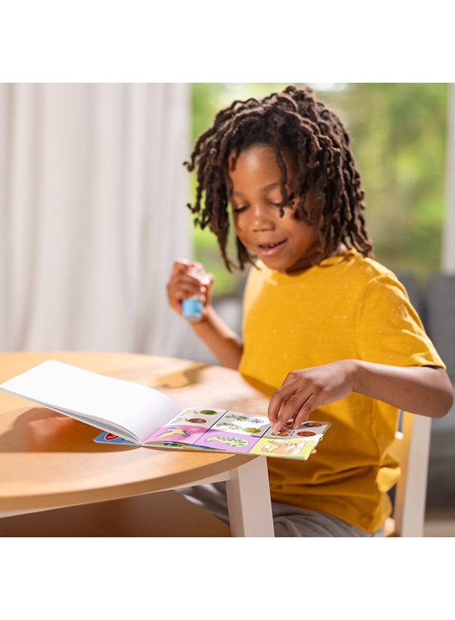 Melissa & Doug Sticker WOW!™ Tiger Bundle: 24-Page Activity Pad, Sticker Stamper, 300 Stickers, Arts and Crafts Fidget Toy Collectible Character - Image 4