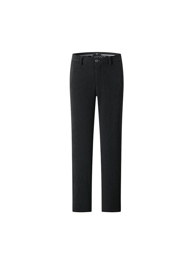 Septwolves Seven Wolves Thickened Casual Corduroy Pants For Men Winter Youth Straight-leg Warm Comfortable Slightly Stretchable Trousers - Image 2