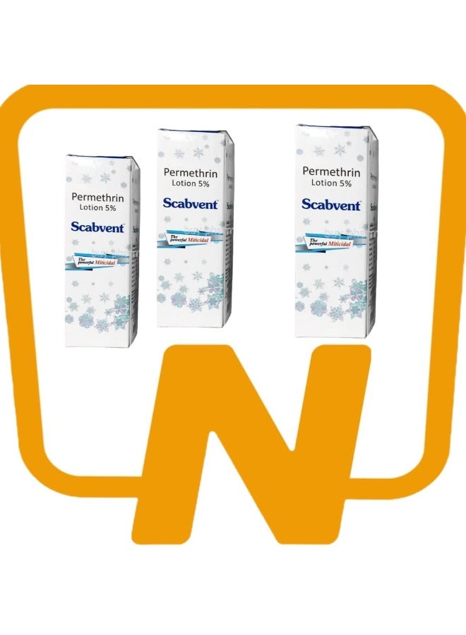 Permethrin 5% Lotion (3 pieces)