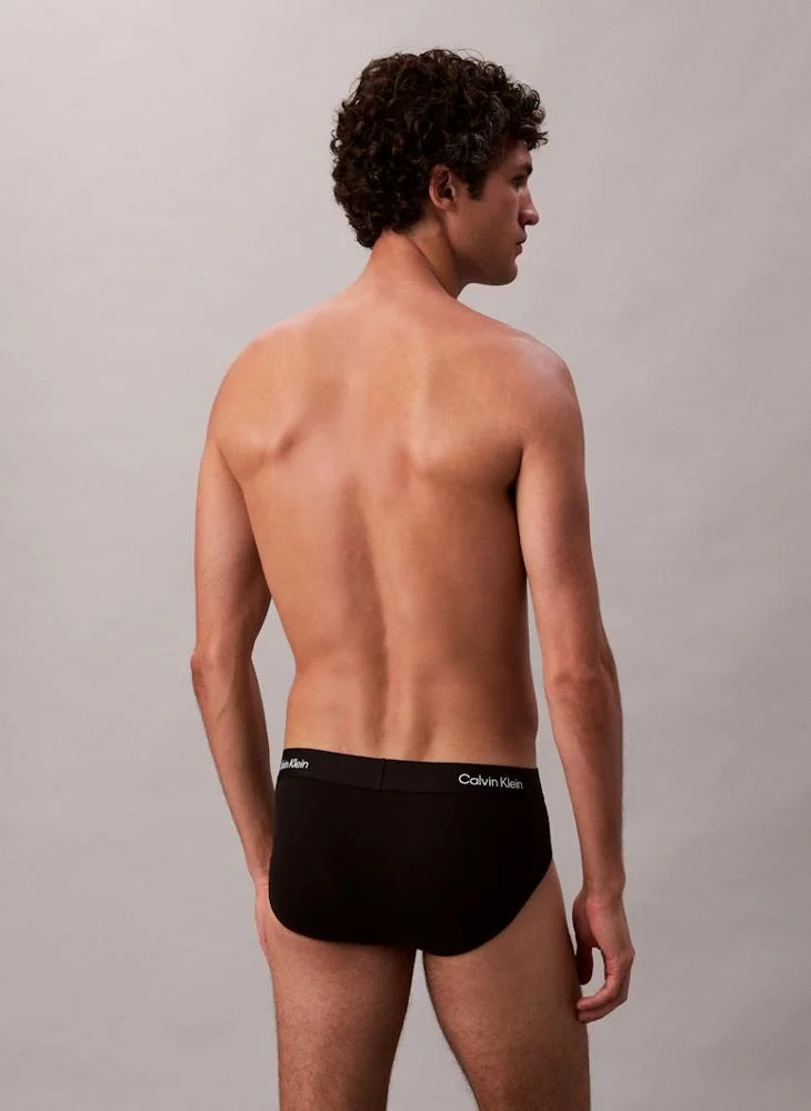 CALVIN KLEIN 3 Pack Briefs - Icon Logo Graphic