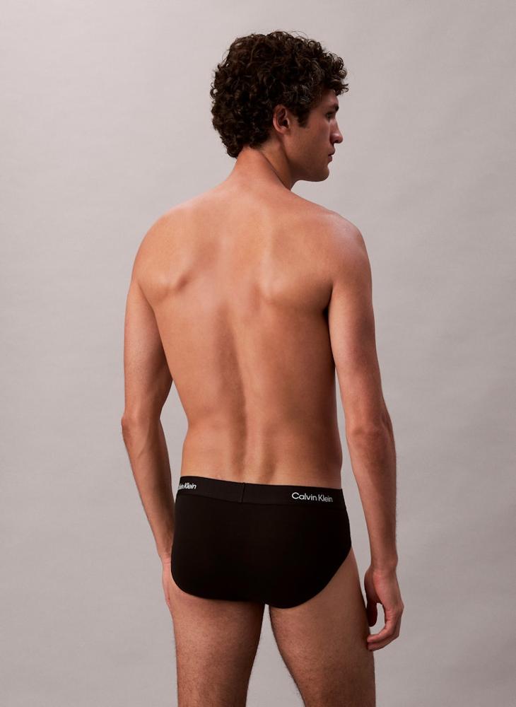 كالفن كلاين ثلاث عبوات سراويل داخلية بشعار أيقوني - Image 2