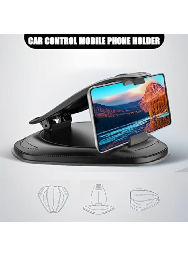 KASTWAVE Phone Holder For Car Super Stable Cell Phone Stand Center Console Hands Free Clip Mount For Cellphone Universal Auto Accessories Compatible With All Phone Android Smartphone - Image 3
