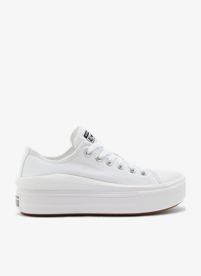 Converse Chuck Taylor All Star Move Low Top Sneakers - Rubber Sole, Casual Party  Shoes - Image 1