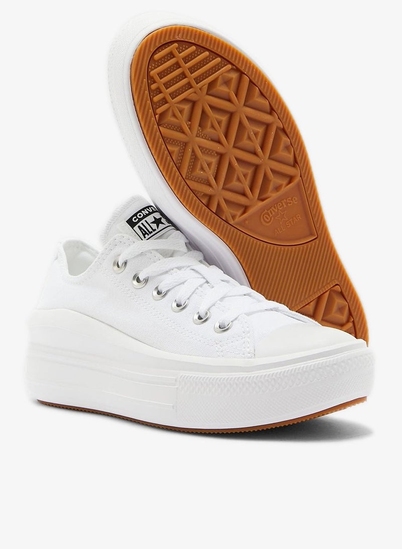 Converse Chuck Taylor All Star Move Low Top Sneakers - Rubber Sole, Casual Party  Shoes - Image 4