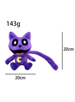 Y&D Poppy Playtime Smiling Critters 3 Plush Toy Cartoon CatNap 20cm For Fans Gift Horror Stuffed Figure Doll For Kids And Adults Great Birthday Stuffers For Boys Girls  - Image 1