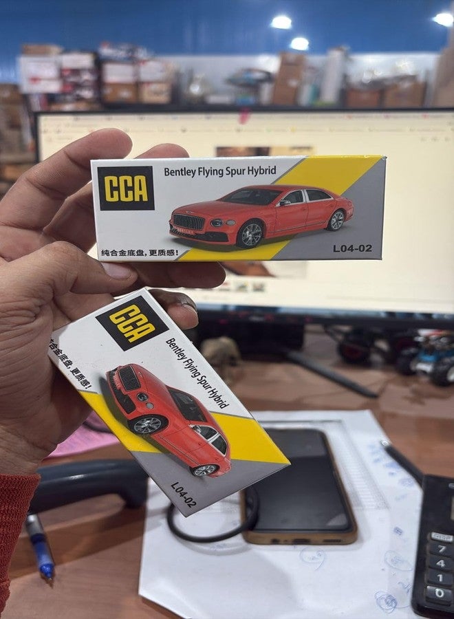 SMALL CLAP CCA 1:64 Bentley Flying Spur Hybrid Collection Cool Car Series 3+ Years (Red) - Image 2