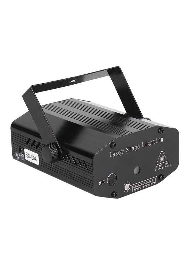 NIBEMINENT Mini LED Stage Light Disco Effect Lamp Black - Image 3