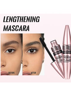 Yabaolian Volumizing Curling 3D Lash Mascara, Waterproof Long Lasting Lengthens Strengthens Mascara, Women Eye Makeup Cosplay Party Use (Black)  - Image 5
