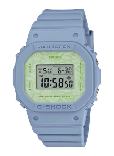 Digital Square Shape Resin Wrist Watch GMD-S5600NC-2DR - 40 Mm