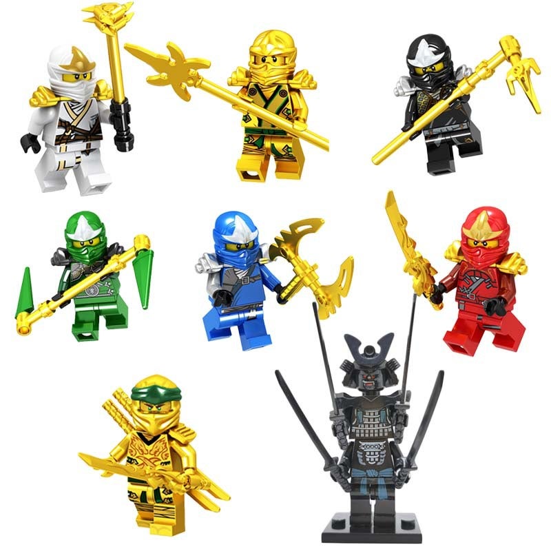 Ninja Building Blocks Minifigure Set - Image 3