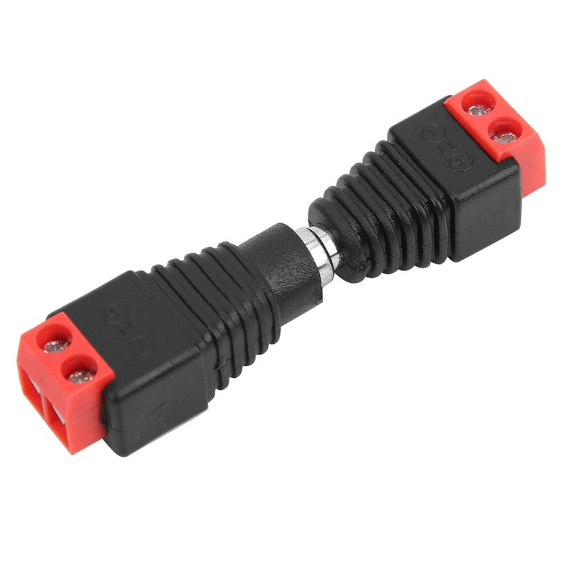 موصل طاقة التيار المستمر الأخضر 5.5 × 2.1 مم ذكر/أنثى مقبس محول كاميرا مراقبة ضوء LED 20 أمبير بدون لحام نوع توصيل بالضغط - Image 3