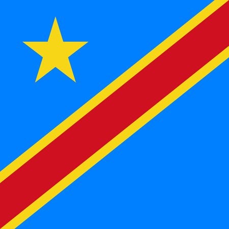 3dRose fl_159800_1 Flag of The Democratic Republic of The Congo-African Blue Diagonal Red Stripe Yellow Star-Africa Garden Flag, 12 by 18-Inch - Image 3