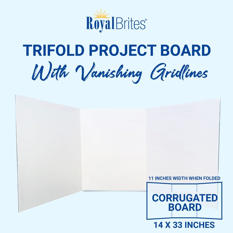 Royal Brites Tri-Fold Project Board 14 x 33 - Image 4