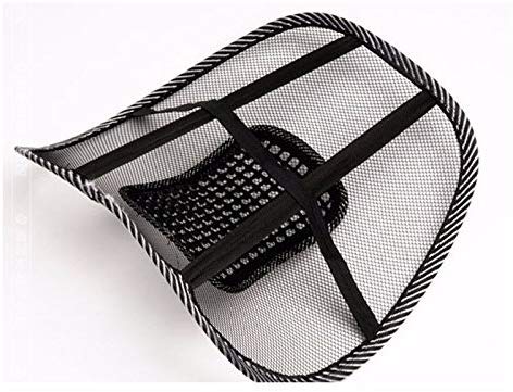 HARIHOME Hari Home Car Seat Chair Cushion Lumbar Back Support for Car Seat Chair Office Massage Mesh Ventilate Pain Relief Cushion Pad - Image 2