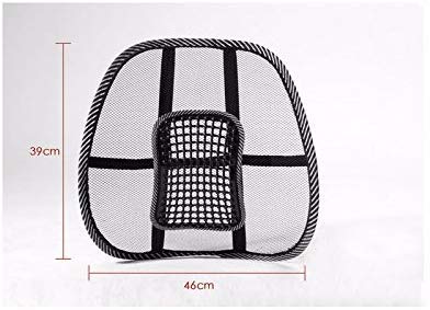 HARIHOME Hari Home Car Seat Chair Cushion Lumbar Back Support for Car Seat Chair Office Massage Mesh Ventilate Pain Relief Cushion Pad - Image 3