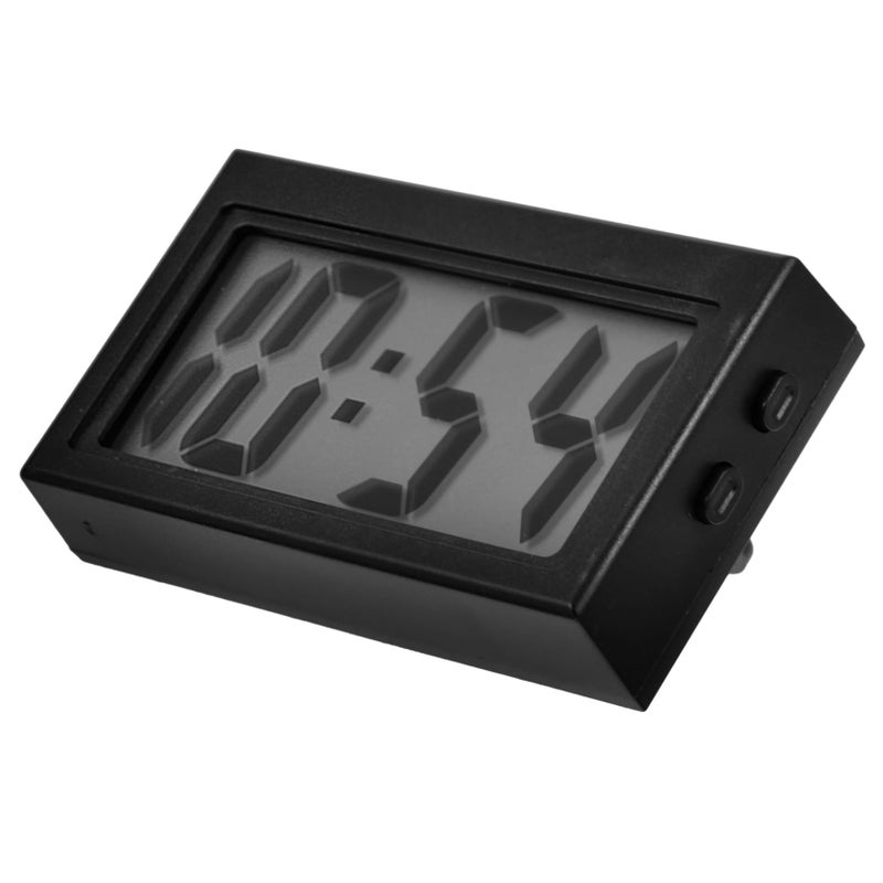 Mini Digital Clock For Car Dashboard LCD Display Compact Vehicle Interior Decor - Image 2