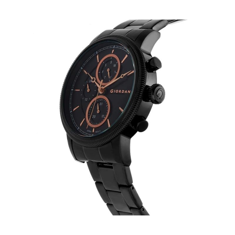 Giordano Analog Wrist Watch for Men Stylish Metal Strap with Water Resistant Multifuntion Mechanism Watch GZ-50026 - Image 3