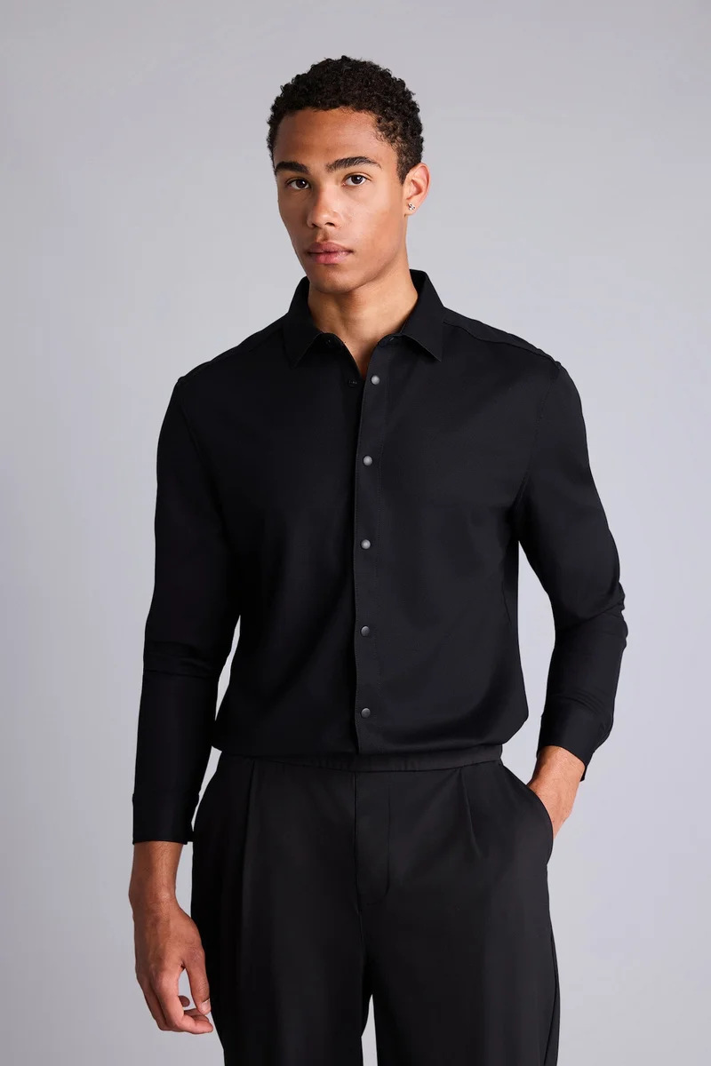 Defacto  DeFactoFit Long Sleeve Shirt for Men | Best Price UAE
