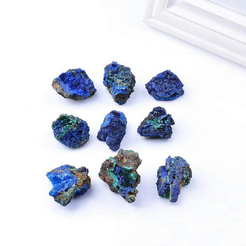 Wixine 1Pcs Natural Azurite Malachite Crystal Mineral Specimen Healing Stone 1-3cm - Image 5