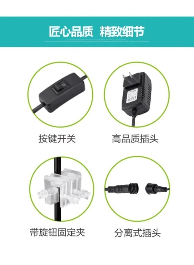 نو برانديد مصباح LED كامل الطيف - إضاءة احترافية بقوة 12وات - Image 2