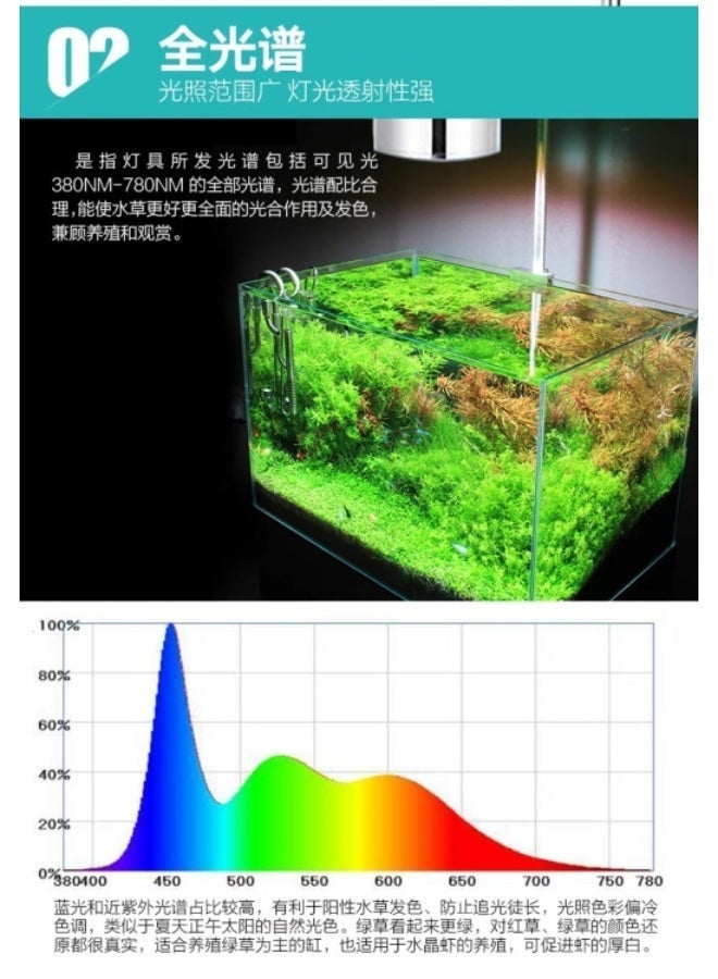 نو برانديد مصباح LED كامل الطيف - إضاءة احترافية بقوة 12وات - Image 4