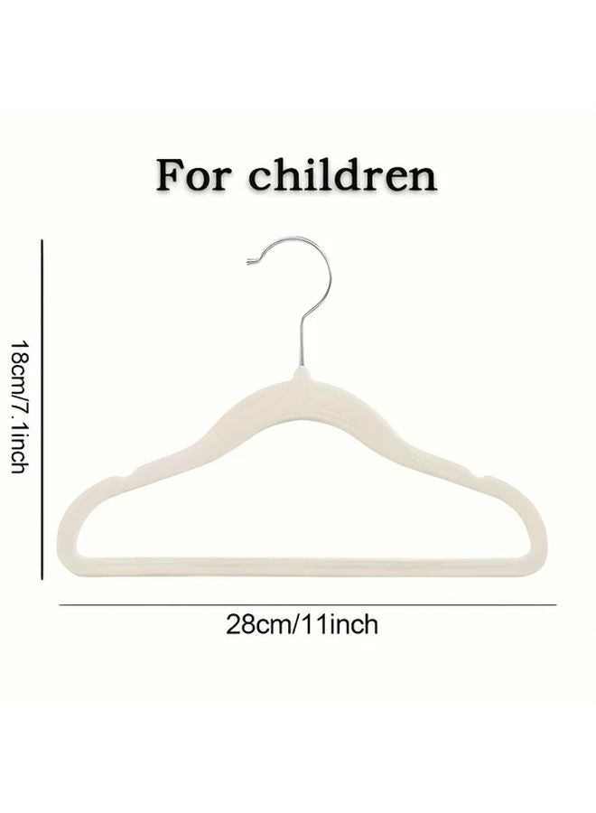 15pcs Pink Plastic Hangers Non Slip Kids Clothes Durable Lightweight Storage - Image 3