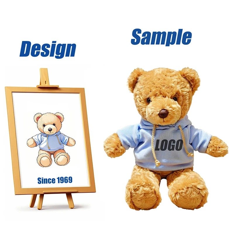 Y&D Shengye  Teddy Bear Plush Animal Children Activity Cute Doll Plushies Keychain Beauty  Gift Stuffed Teddy Bears - Image 3
