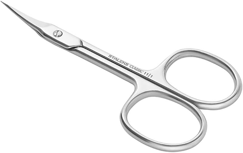 Classic 11 Type 1 Cuticle Scissors - Premium Quality Manicure and Nail Care - Stainless Steel Curved for Long Lasting Beauty
