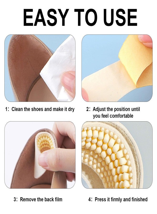 Apvok Heel Inserts Pads for Shoes Self-Adhesive Heel Grips Liner Cushions for Too Big/Loose Shoe Non Slip Heel Protectors Filler Improved Shoe Fit and Comfort for Men and Women - Image 5