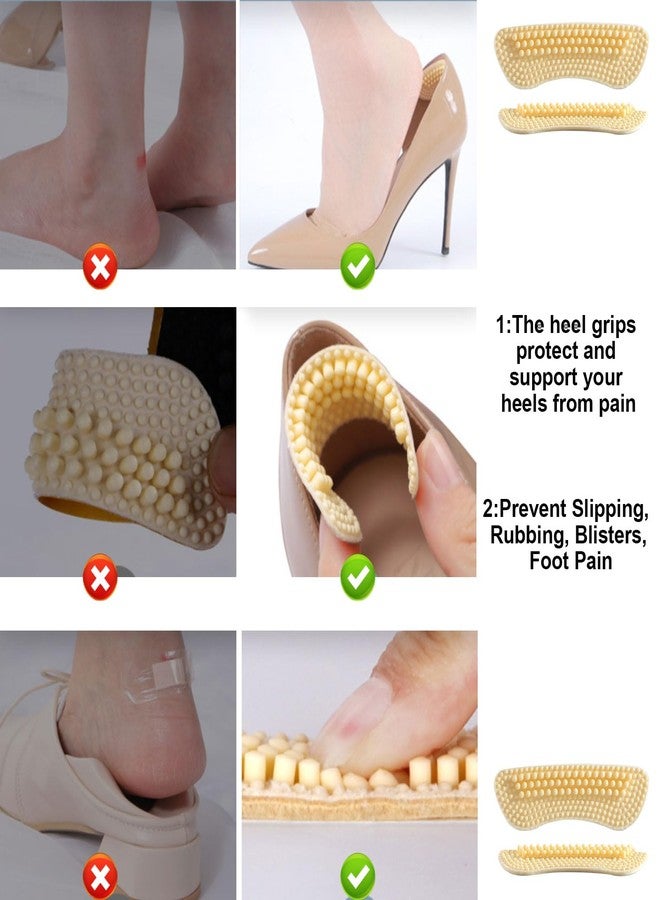 Apvok Heel Inserts Pads for Shoes Self-Adhesive Heel Grips Liner Cushions for Too Big/Loose Shoe Non Slip Heel Protectors Filler Improved Shoe Fit and Comfort for Men and Women - Image 3