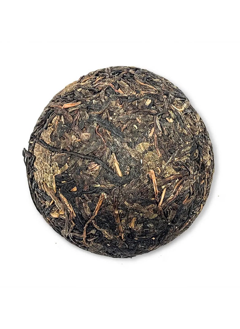 Tealand - Organic Aromatic Dark Sheng Puer Tuo Cha in Pvc Strong Malty Loose Leaf Refreshing Loose Leaf Tea 100g - Image 1