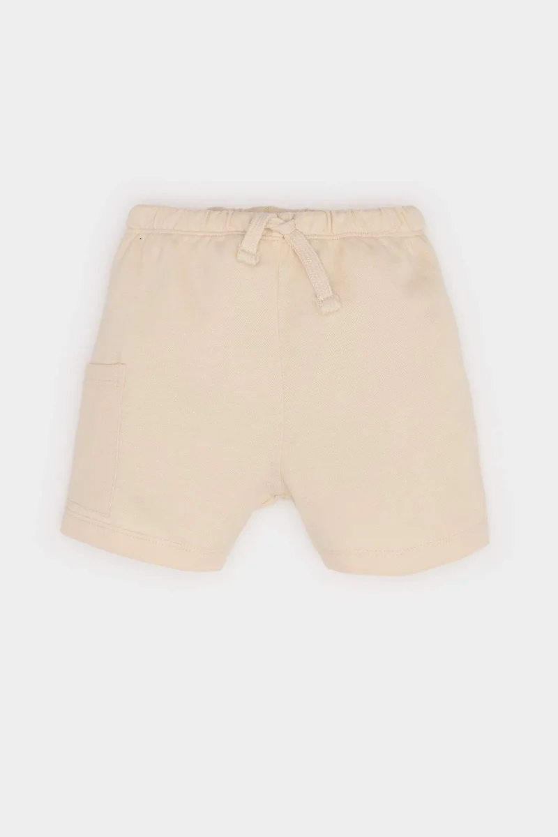 DeFacto Baby Boy Regular Fit Sweatshirt Fabric Shorts
