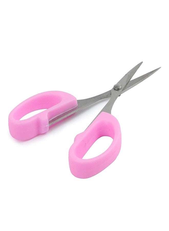 IGNOTO (Pack of 1) Scissor for Moustache Trimming, for Nose Hair Cutting, for Hair Cutting, for Kitchen Multipurpose Office Scissors (size: 11 cm)(Color: Assorted) - Image 5