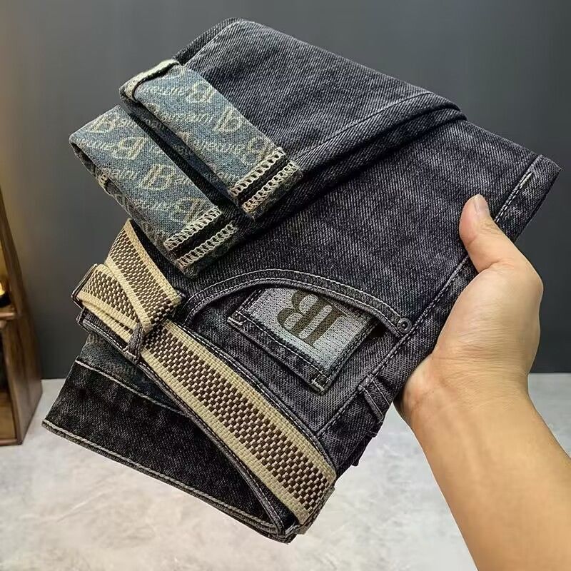 Unisex Casual Daily Denim Jeans - Image 1