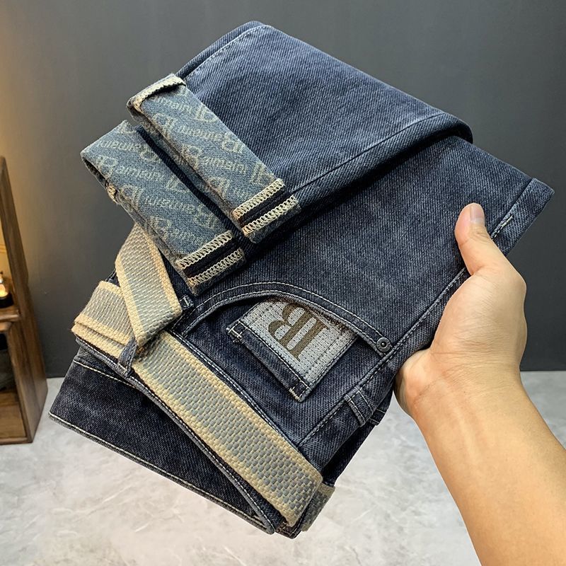 Unisex Casual Daily Denim Jeans - Image 2