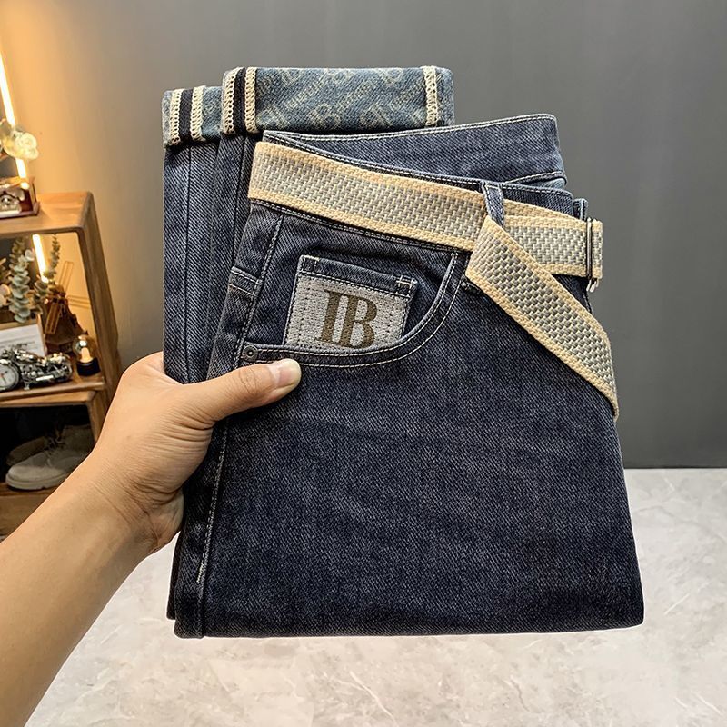 Unisex Casual Daily Denim Jeans - Image 5