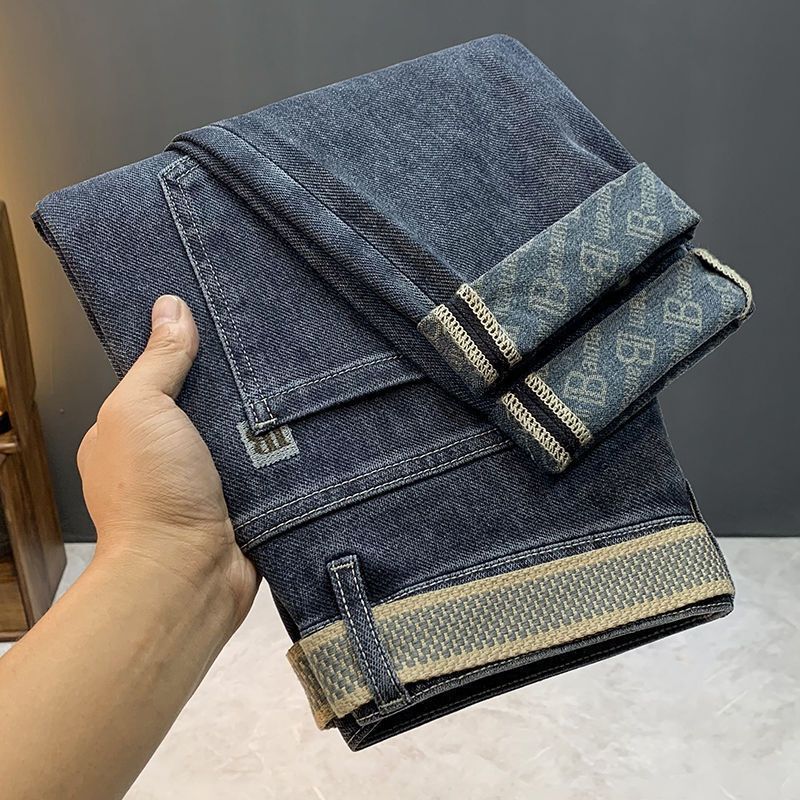 Unisex Casual Daily Denim Jeans - Image 4