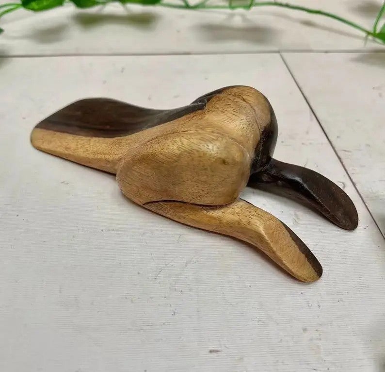 Bluejw Funny Wooden Door Stops - Practical Sturdy Wedge Holder for Store Dorm - Wood Door Bottom Stopper Wedge - Stops Tools - Image 4