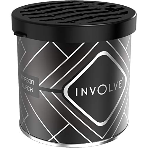 Involve your senses Involve Gel Can - Carbon Black : Premium Gel Car Perfume, Car Air Freshener with DrivFRESH - ITG01,Car Accessories interior car perfumes and fresheners - Image 2