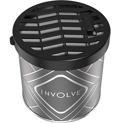 Involve your senses Involve Gel Can - Carbon Black : Premium Gel Car Perfume, Car Air Freshener with DrivFRESH - ITG01,Car Accessories interior car perfumes and fresheners - Image 4