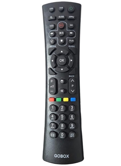 Replacement Remote Control For Gobox Satellite Receiver