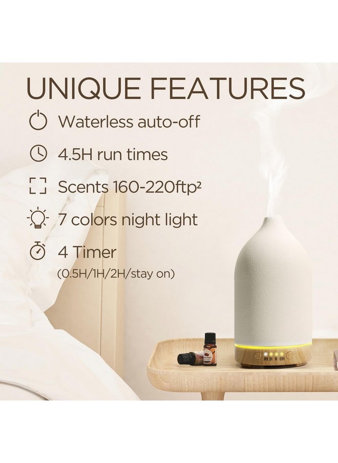 Boxing Ceramic Diffuserstone Essential Oil Diffuser Ultrasonic Aromatherapy Diffusersessential Oils For Defusers For Home/Bedroom (100Ml).  - Image 3